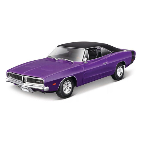 1969 Dodge Charger R/T Mor 1/18 Model Araba