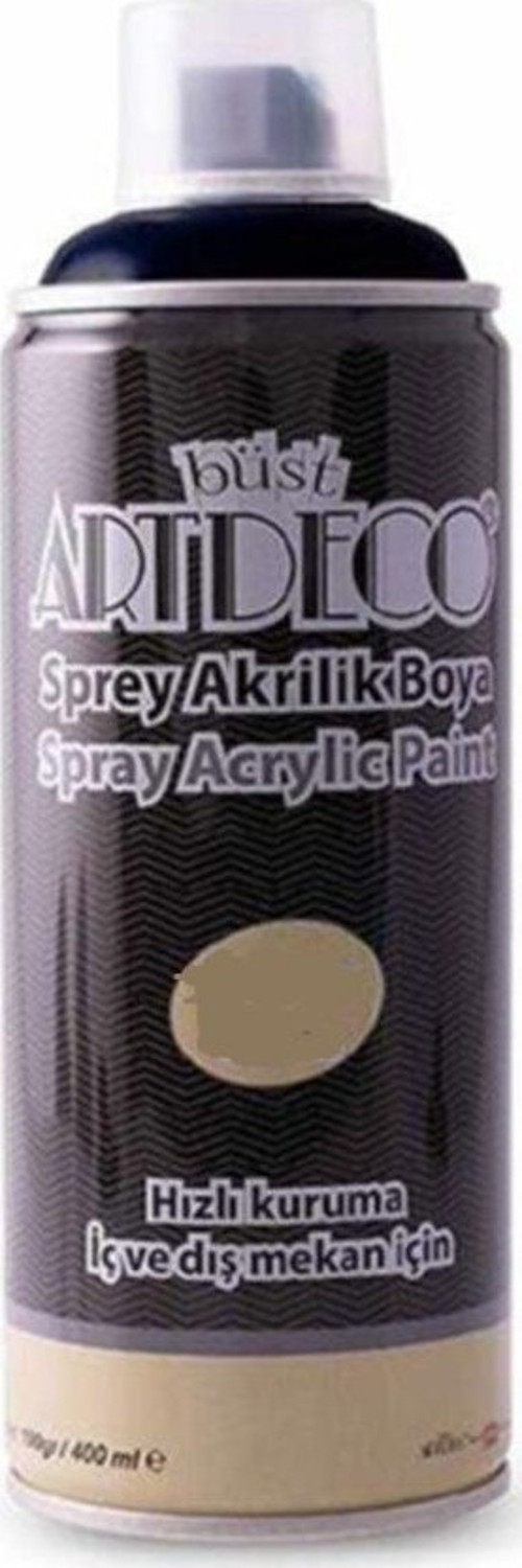 Akrilik Sprey Boya 400Ml Mat Siyah M790