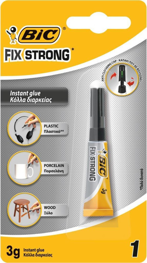 Japon Yapıştırıcısı Fix Strong Süper Güçlü 3 Gram (24 Lü Paket) 950442