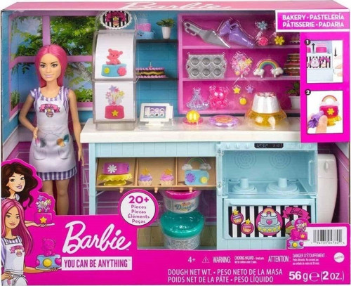 Oyuncak Barbienin Pasta Dükkanı Oyun Seti