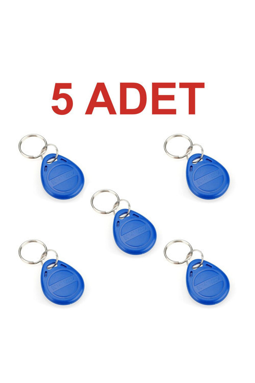 5 Adet 125Khz Rfid Anahtar Göster Geç Anahtarlık