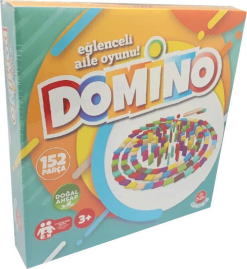 Bu-Bu Games Domino Kutu Oyunu 152 Parça Gm0049