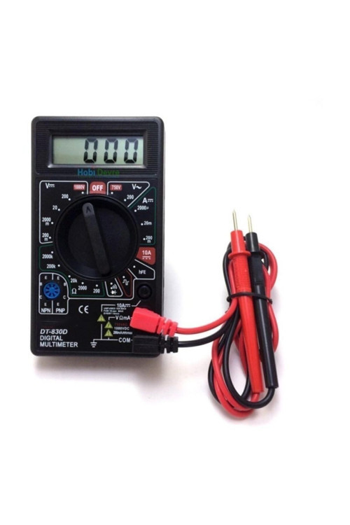 Dt830D Dijital Ölçü Aleti Multimetre Avo Metre - Dijital Ölçüm Cihazları