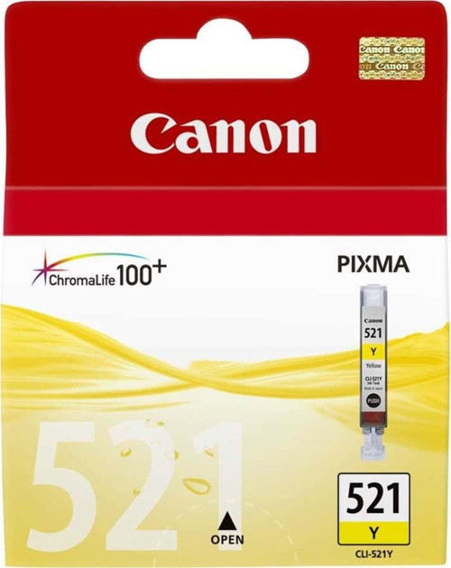 Cli-521Y Yellow Sarı Mürekkep Kartuş Mp260-540-550-560-620-630 Mx860-870