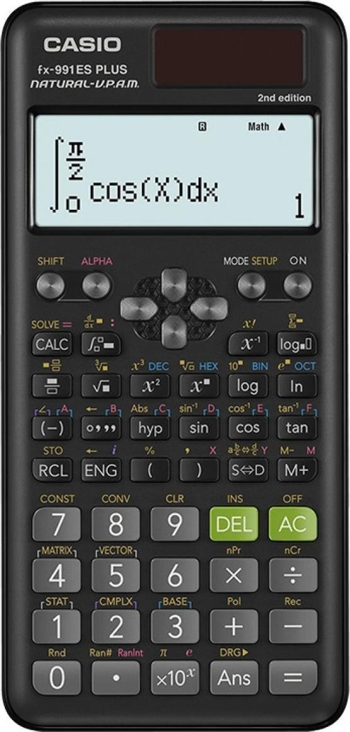 2. Versiyon Bilimsel Fonksiyonlu Hesap Makinesi FX-991ES Plus