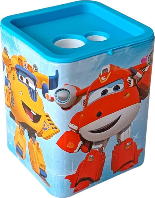 Çiftli Kalemtıraş Harika Kanatlar Metal Sw-9753 (24 Lü Paket)
