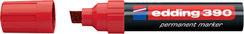 E-390 Kırmızı Permanent Markör Kalemi