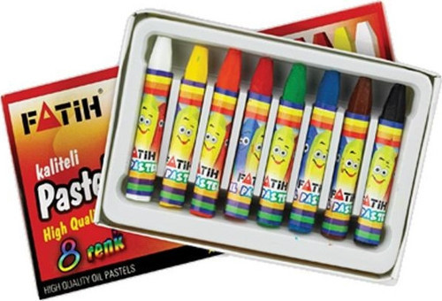 Pastel Boya 8 Renk King Size