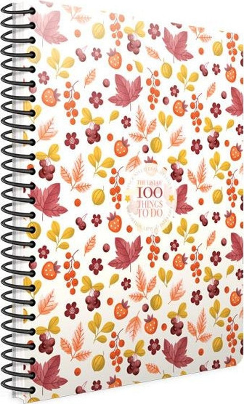 100 Things A4 Spiralli Karton Kapak Defter 80 Yaprak Kareli (4 Lü Paket) 3898