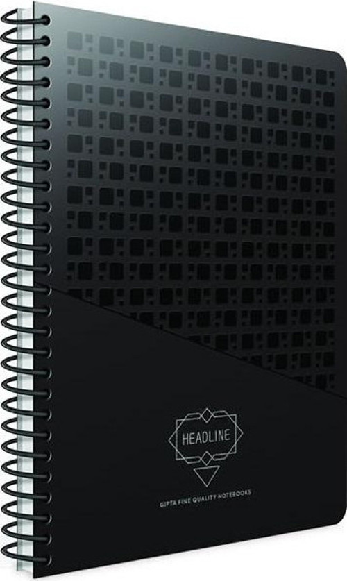 Headline A4 Spiralli Karton Kapak Defter 80 Yaprak Çizgili (4 Lü Paket) 2668
