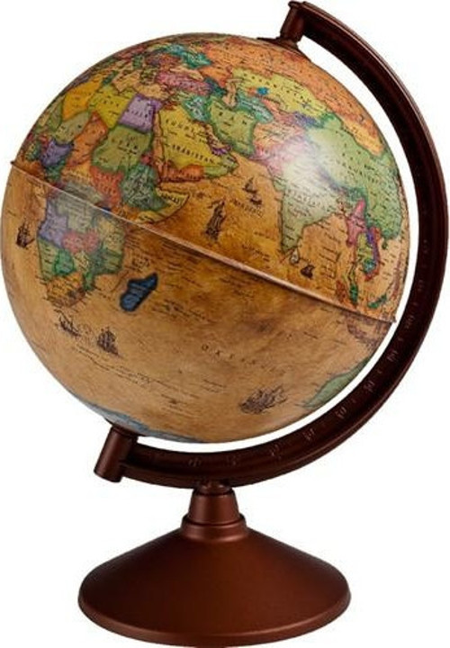 Modern Dünya Küre Antik Işıksız 20 Cm 48206