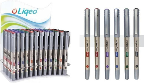 Athens Konik Uç Roller Kalem 0.7 Mm 6 Renk R-5004R07 (144 Lü Stand)