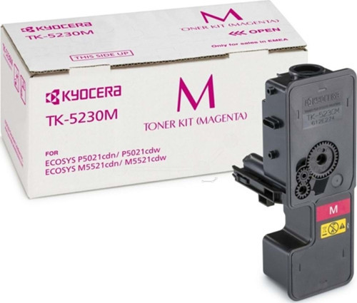 Tk-5230M Magenta Kırmızı Orjinal Fotokopi Toneri Ecosys M5521Cdn-5521Cdw P5021Cdn-5021Cdw 2.