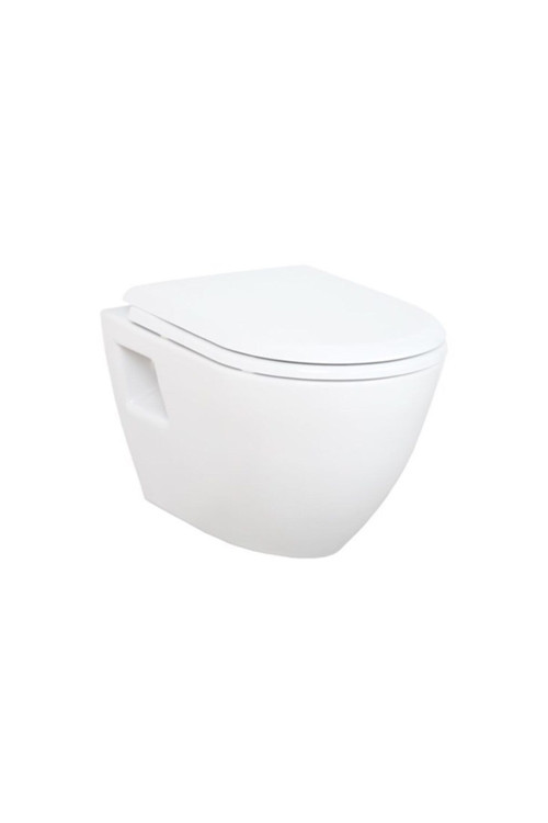 TP325 Terra Beyaz Asma Klozet Duck Yavaş Kapanır Kapak