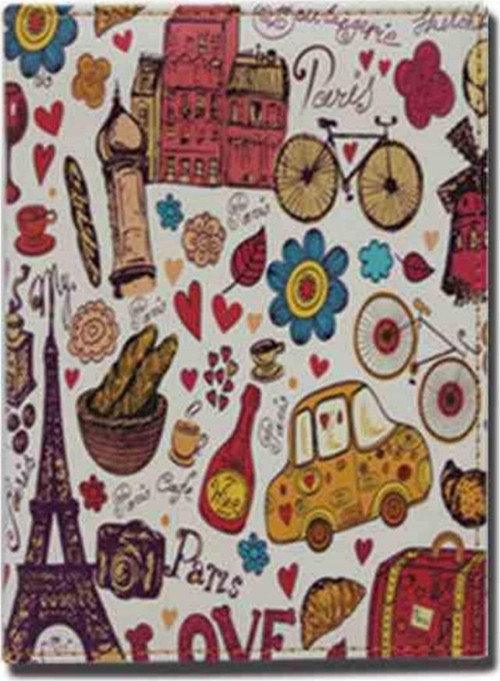 Defter Suni Deri Desen Baskılı 14X20Cm Çizgili BSK180C