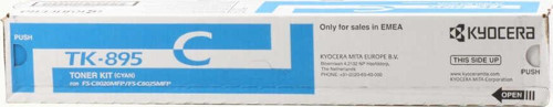 Tk-895C Cyan Mavi Orjinal Fotokopi Toneri Fs-C8020-8025-8520-8525 6.000 Sayfa Kapasiteli