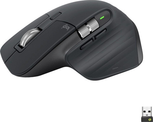 Mx Master 3S 910-006559 Siyah Şarjlı Sessiz Ergonomik Optik Kablosuz Mouse