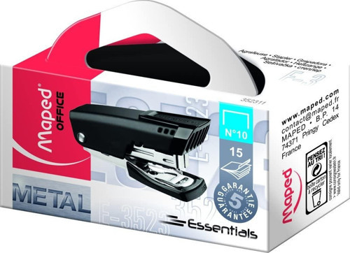 Essential Metal Mini Zımba Makinesı No:10 Siyah 3154143523111