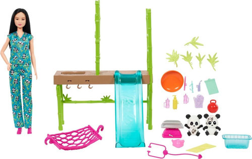 Mattel Oyuncak Barbie Panda Bakımı Oyun Seti Hkt77