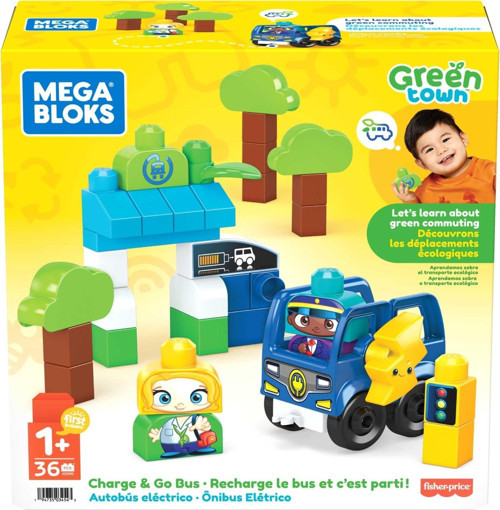 Oyuncak Mega Bloks Doğa Otobüs Seti 36 Parça Hdx90