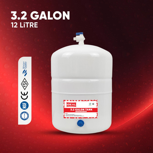 Su Arıtma Cihazı İçin Su Tankı Deposu (3.2 Galon 12 Litre Tank)
