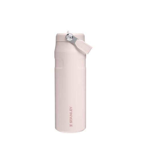 The IceFlow Bottle Flip Straw 2.0 0.7L / 24oz Rose Quartz Termos