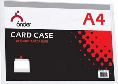 Tabela Poşeti (Afiş Muhafaza Kabı) Asetat A4 (10 Lu Paket)