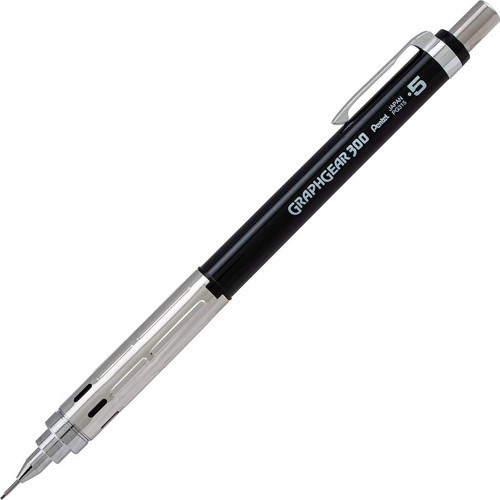 Teknik Çizim ve Yazı İçin Vesatil Kalem 0.5 Mm Siyah Graphgear 300