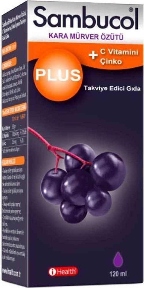 Plus Likit Kara Mürver Ekstresi 120 ml