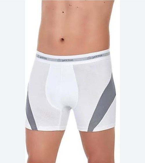 115 ERKEK BEYAZ COMFORT MODAL BOXER 3 ADET
