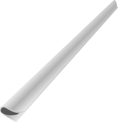 Profil Sırtlık Plastik Geniş Üçgen 60 Yaprak 15 Mm Şeffaf 15203020 Tekli (1 Adet)