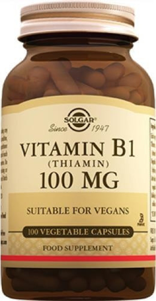 Vitamin B1 (Thiamin) 100 Mg 100 Kapsül