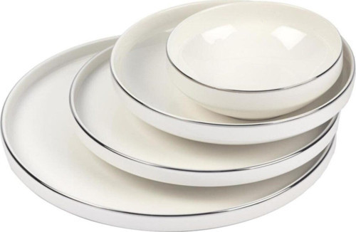 Silver Modern 24 Parça Yemek Takımı