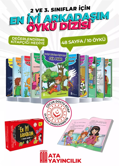 Ata Yayınları En İyi Arkadaşım Öykü Dizisi 10'lu Set