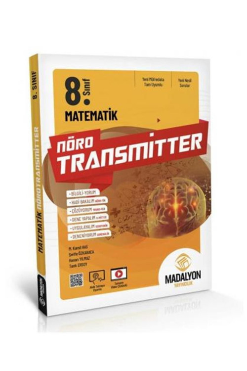 8. Sınıf Matematik Nöro Transmitter Soru Bankası Madalyon Yayınları