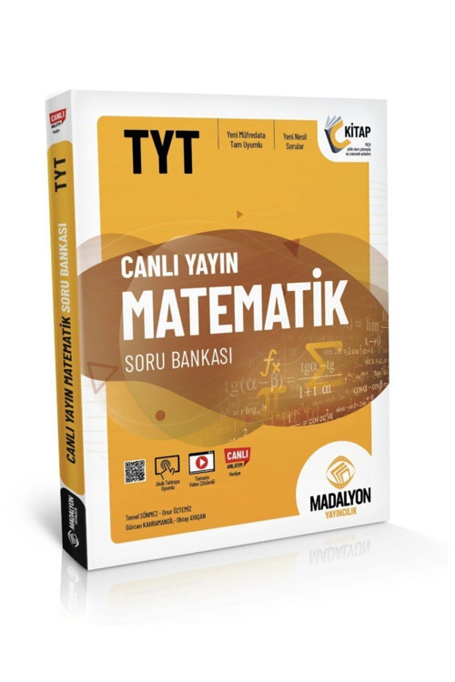Tyt Matematik Canlı Yayın Soru Bankası Madalyon Yayınları