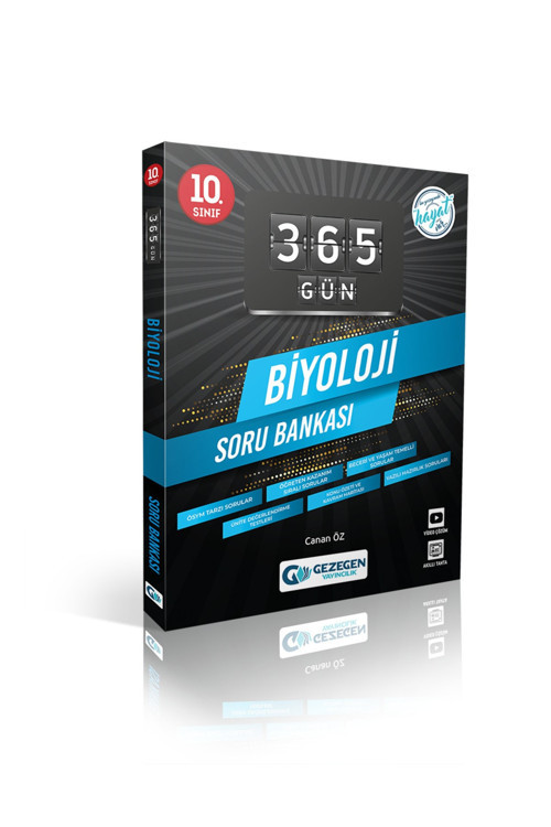 10. Sınıf 365 Gün Biyoloji Soru Bankası Gezegen Yayıncılık