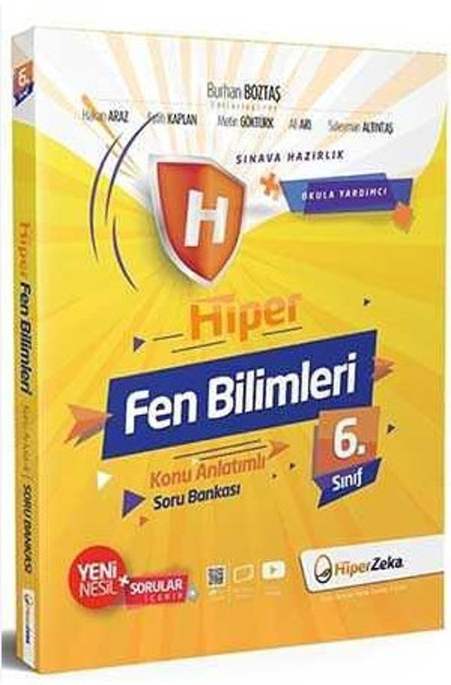 6. Sınıf Hiper Fen Bilimleri Konu Anlatımlı Soru Bankası Hiper Zeka Yayınları