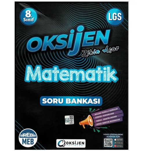 Oksijen Yayınları 8. Sınıf Lgs Matematik Soru Bankası