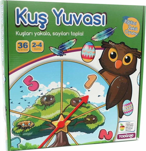 Kuş Yuvası Eğitici Zeka Oyunu 83902