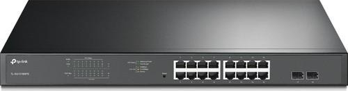 Tl-Sg1218Mp 16 Port 10-100-1000 Poe+ Switch 2 Port Sfp Çelik Kasa Rack Mount