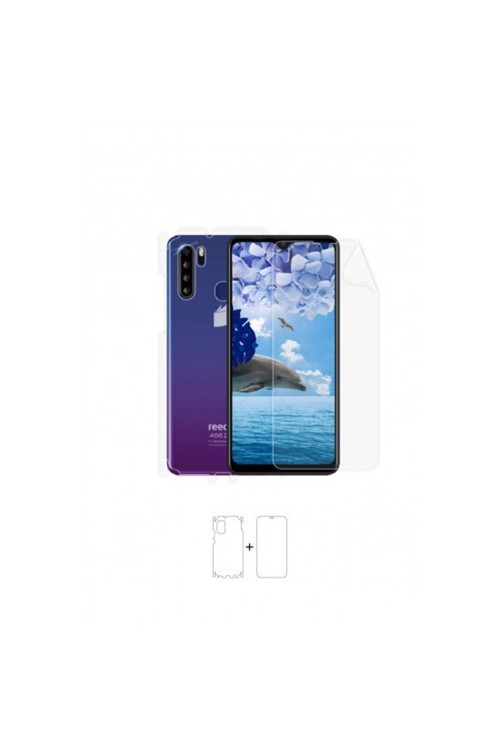 Reeder P13 Blue Max 360 ° Full Body Ekran Koruyucu Kaplama Ön Arka Yan Darbe Emici Poliüretan Film