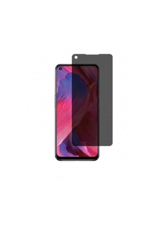 Oppo A74 4.5g Mat Hayalet Ekran Koruyucu Kaplama Yandan Bakınca Görünmeyen Privacy Ekran Koruyucu