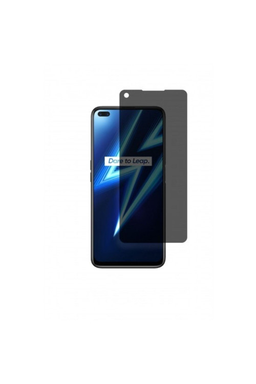 Realme 6 Pro Mat Hayalet Ekran Koruyucu Kaplama Yandan Bakınca Görünmeyen Privacy Ekran Koruyucu