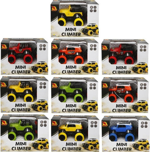 Oyuncak Uzaktan Kumandalı Işıklı Mini Jeep 12 Cm