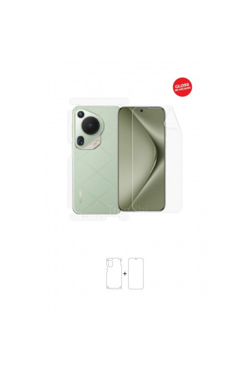 Huawei Pura 70 Ultra 360 ° Full Body Ekran Koruyucu Kaplama Ön Arka Yan Darbe Emici Hd Film