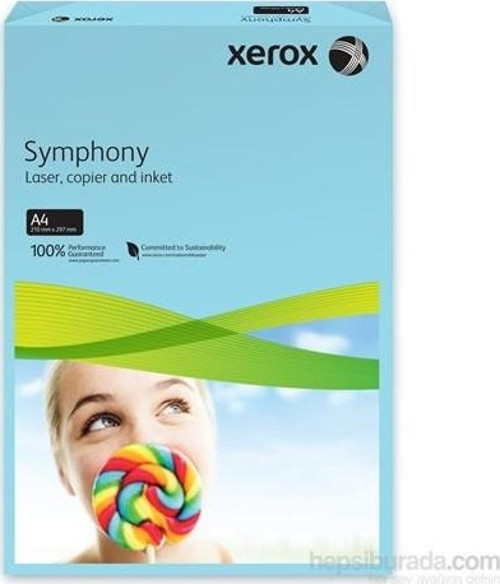 A4 Renkli Fotokopi Kağıdı 500 Lü Symphony Su Mavisi 80 Gram 3R93959
