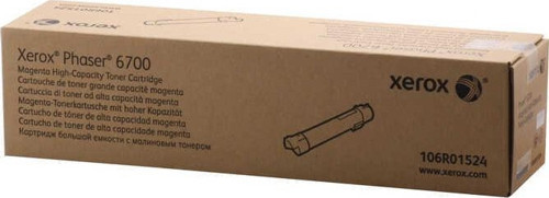 Phaser 6700 Yüksek Kapasite Magenta Kırmızı Toner 12.000 Sayfa Kapasiteli 106R01524