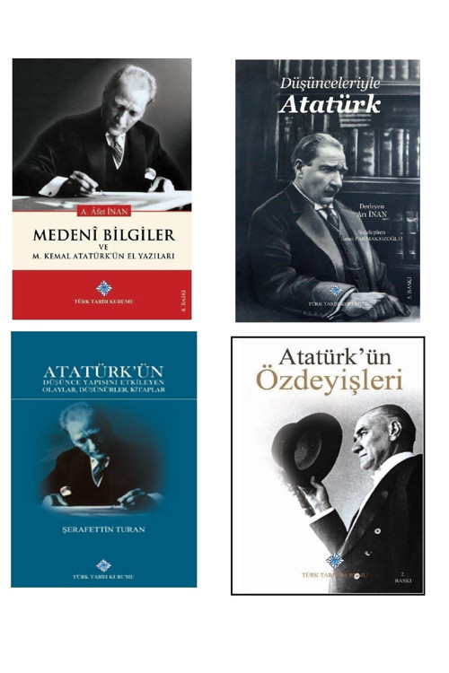 Türk Tarih Kurumu Yayınları Türk Tarih Kurumu Atatürk Kitapları Set