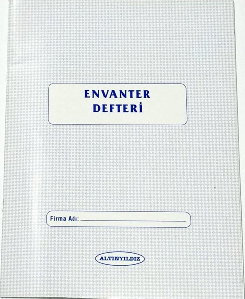 Envanter Defteri 16 Yaprak (12 Li Paket)